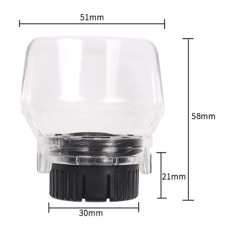 Coperchio trasparente per smerigliatrice elettrica A550 per coperchio protettivo DREMEL, Protective Cover