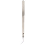 Pinzette a gomito in acciaio inox con punta ceramica