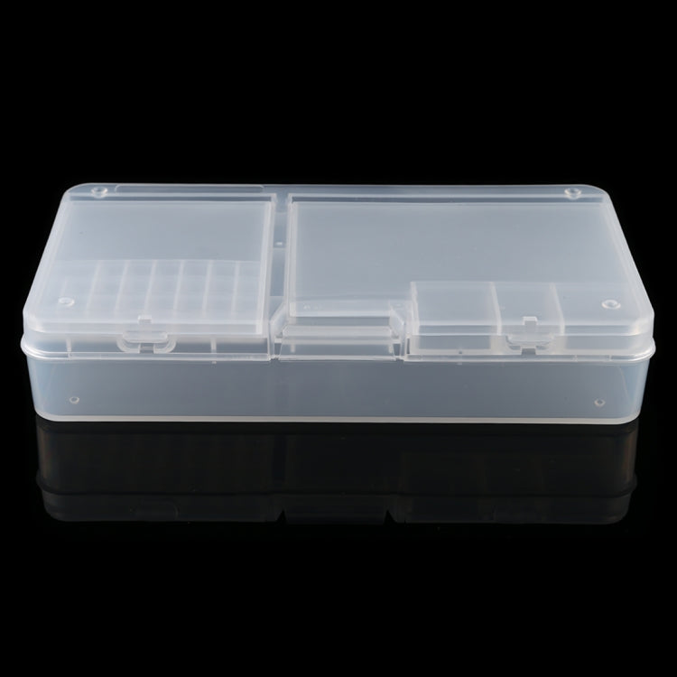 W203 Scatola di immagazzinaggio del contenitore dell'organizzatore di plastica per gioielli Orecchino Gancio da pesca Accessori per dispositivi mobili Piccoli accessori, W203
