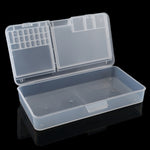 W203 Scatola di immagazzinaggio del contenitore dell'organizzatore di plastica per gioielli Orecchino Gancio da pesca Accessori per dispositivi mobili Piccoli accessori, W203
