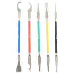 Kaisi i9801 Professional Mobile Phone/Tablet CPU Plastic Disassembly Rods Crowbar Repair Tool Kit, i9801