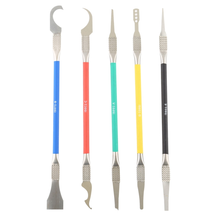 Kaisi i9801 Professional Mobile Phone/Tablet CPU Plastic Disassembly Rods Crowbar Repair Tool Kit, i9801