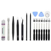 JIAFA JF-8104 Set di strumenti di riparazione 17 in 1 per smartphone, JF-8104