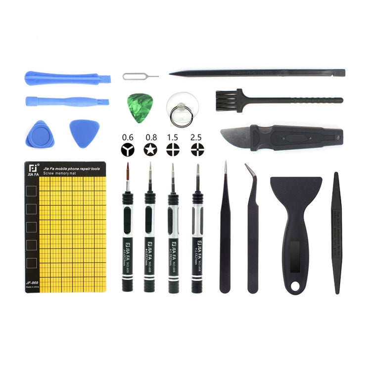 JIAFA JF-8128 19 in 1 Phone Repair Tool Set, JF-8128