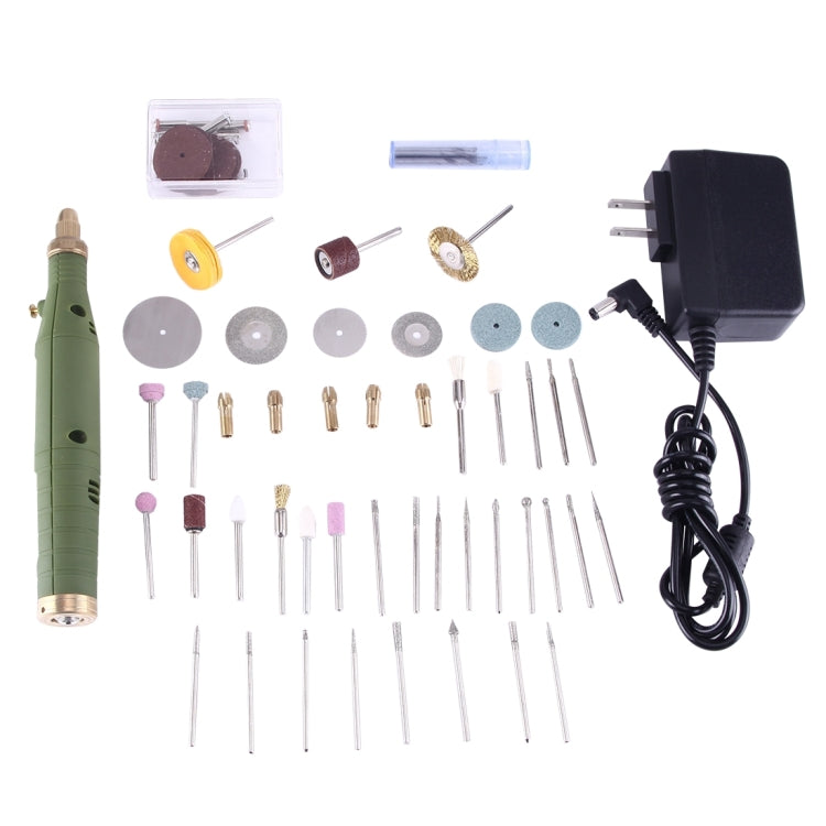 WLXY P-800 Set mini smerigliatrice per trapano elettrico 80 in 1, 110 V-240 V, spina americana, P-800 80 in 1