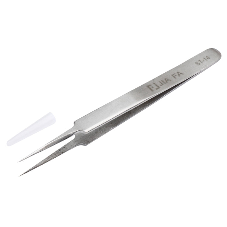 JIAFA ST-14, ST-14 High Hardness Anti-Acid Anti-Magnetic Steel Tweezers