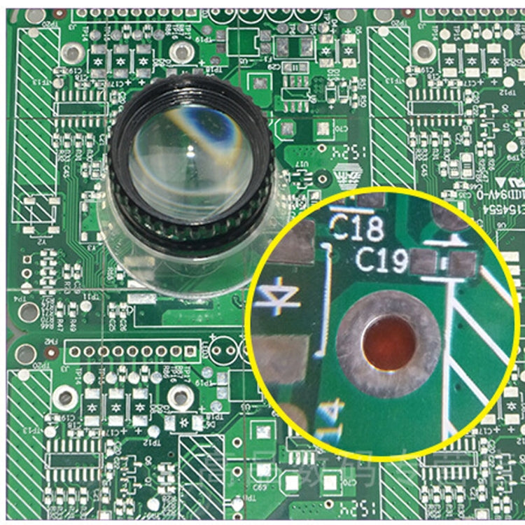 Mini lente d'ingrandimento portatile per gioielli di tipo cilindrico 15X