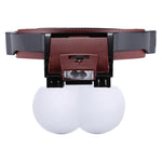 Lente d'ingrandimento multifunzione con 5 lenti e 2 luci LED