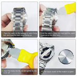 Strumento di riparazione 2 in 1 Coltello apri cassa per cover posteriore dell'orologio, 2 in 1