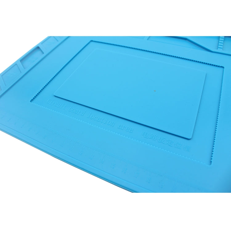 JIAFA S-150 Maintenance Platform Heat Resistant Repair Insulation Mats Silicone Mats with Screw Position, S-150