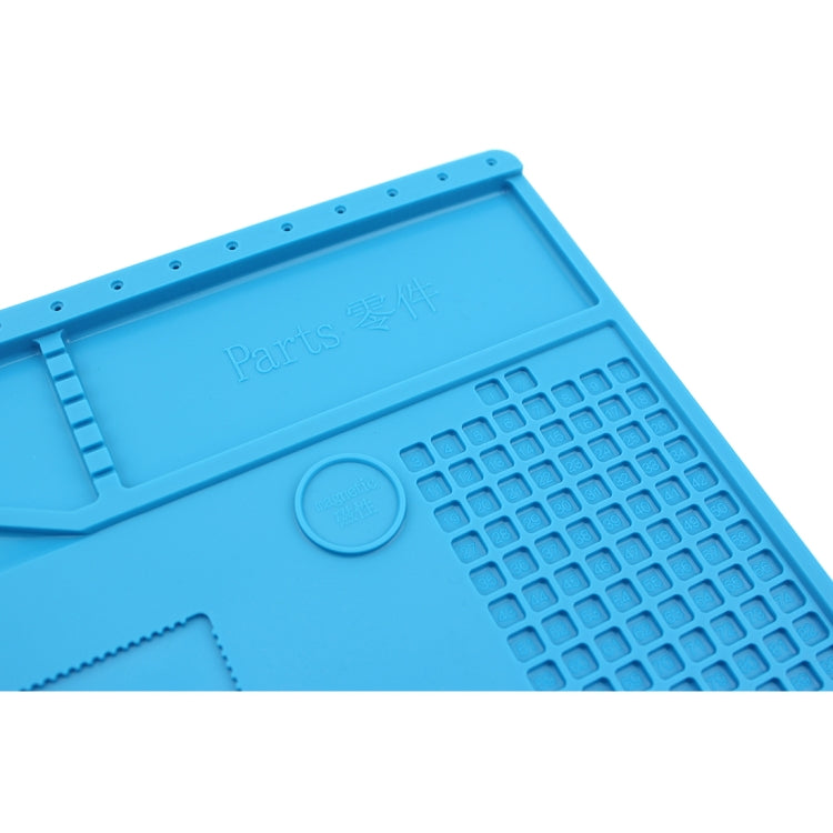 JIAFA S-150 Maintenance Platform Heat Resistant Repair Insulation Mats Silicone Mats with Screw Position, S-150