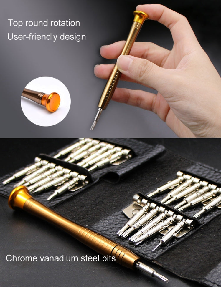 25 in 1 Screwdriver for iPhone 3/4/5/6, Galaxy, Huawei, Xiaomi, Other Smartphones, Digital Cameras, Laptops, Watches, Glasses, 25 in 1