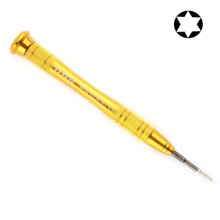 Strumento di riparazione professionale Strumento aperto Cacciavite a punta esagonale T6 da 25 mm, T6 Torx