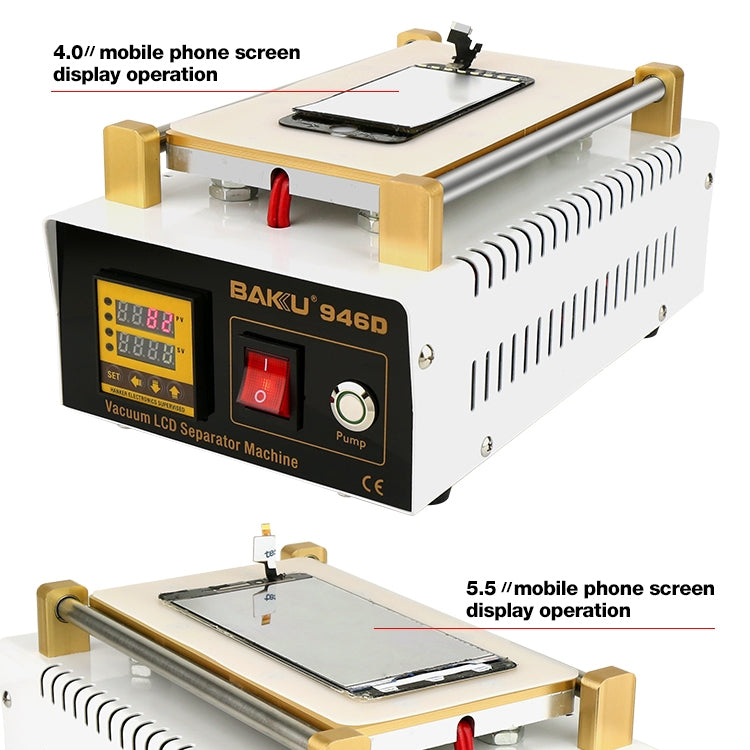 BAKU BK-946D 200W Vacuum LCD Touch Panel Separator Machine AC 110V BK-946D 200W 110V