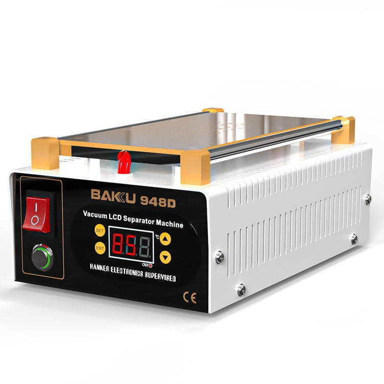 BAKU BK-948D Macchina separatore per pannello touch LCD antistatico sottovuoto da 500 W, CA 220 V, BK-948D 500W 220V EU Plug