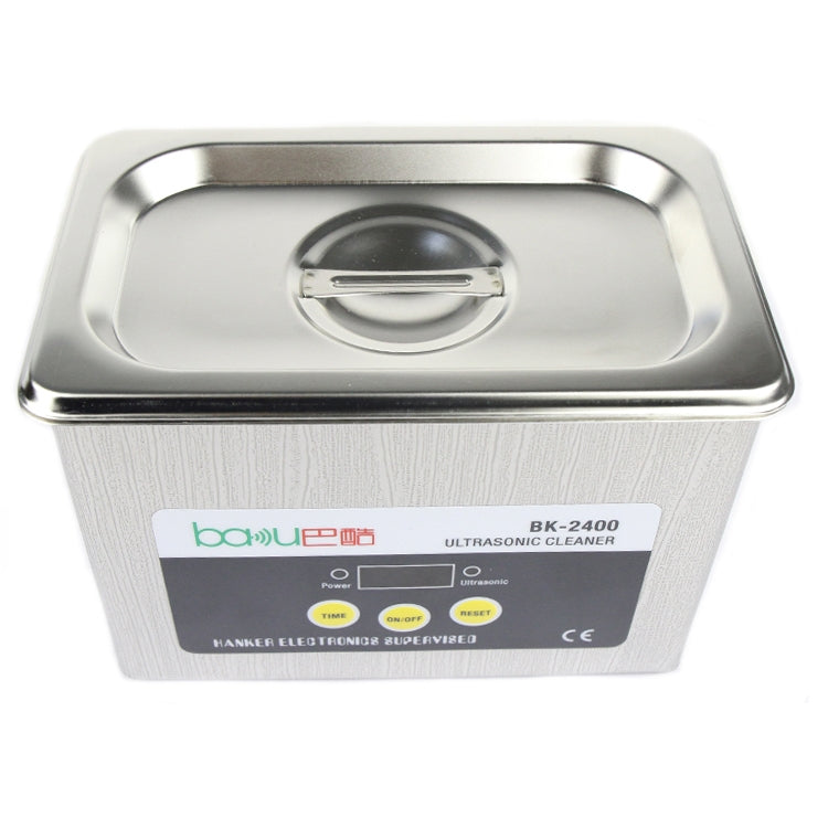 BAKU BK-2400 Pulitore ad ultrasuoni con display LCD da 35 W 0,8 L, CA 220 V, BK-2400 35W 0.8L 220V