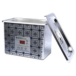 BAKU BK-3050 Pulitore a ultrasuoni con display LCD regolabile da 35 W / 50 W, 0,8 litri, CA 220 V, BK-3050 35W / 50W 0.8L 220V