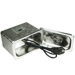 BAKU BK-3050 Pulitore a ultrasuoni con display LCD regolabile da 35 W / 50 W, 0,8 litri, CA 220 V, BK-3050 35W / 50W 0.8L 220V