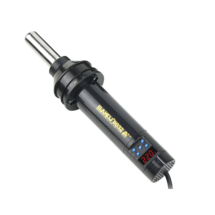 Pistola ad aria calda con display LED BAKU BK-8032A++ AC 220V 450W, spina europea, BK-8032A++ AC 220V 450W