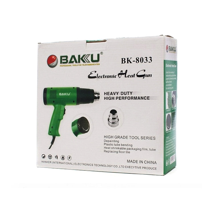 BAKU BK-8033 Pistola ad aria calda 1600 W 50 Hz, CA 110 V, presa USA, AC 110V US Plug