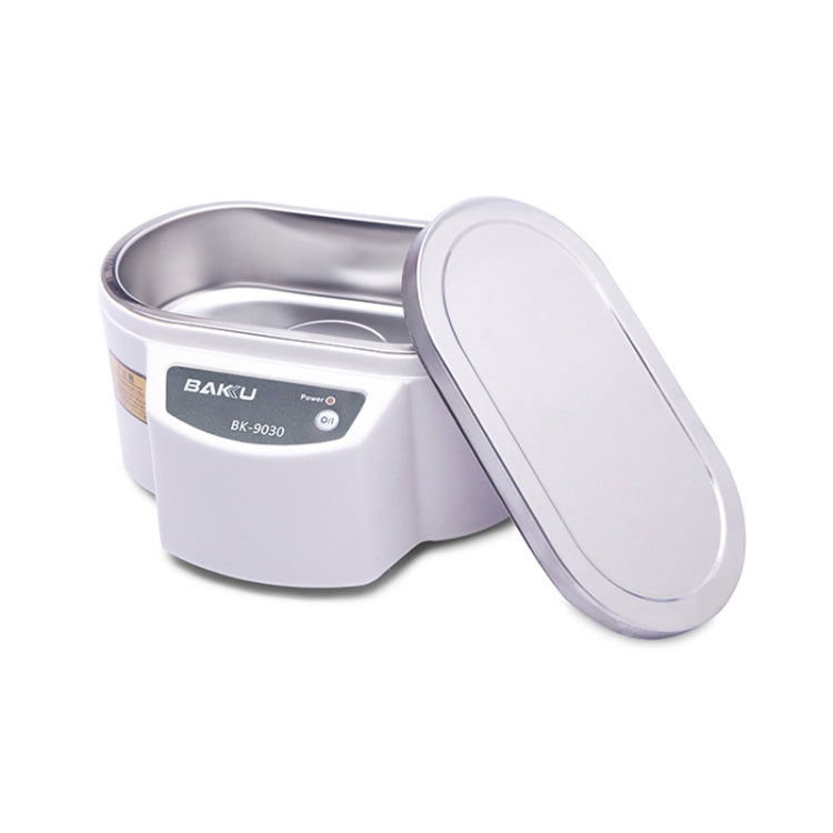 BAKU BK-9030 Pulitore a ultrasuoni con display LCD da 30 W 0,8 L, CA 220 V, spina europea, BK-9030 30W 0.8L 220V Green, BK-9030 30W 0.8L 220V White