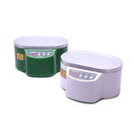 BAKU BK-9050 Pulitore a ultrasuoni con display LCD regolabile da 30 W / 50 W, 0,6 litri, CA 110 V, BK-9050 30W / 50W 0.6L 110V Green, BK-9050 30W / 50W 0.6L 110V White