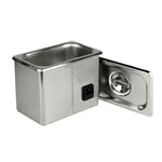 BAKU BK-3550 Pulitore a ultrasuoni con display LCD regolabile da 35 W / 50 W, 0,8 litri, CA 110 V, presa americana, BK-3550 35W / 50W 0.8L 110V