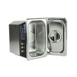 BAKU BK-3550 Pulitore a ultrasuoni con display LCD regolabile da 35 W / 50 W, 0,8 litri, CA 220 V, spina europea, BK-3550 35W / 50W 0.8L 220V
