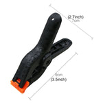 Morsetto a molla in nylon 90 mm set 5 pezzi
