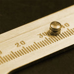 Mini calibro portatile scorrevole in ottone da 100 mm con perlina a nonio, 100mm