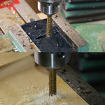 Punta da trapano elicoidale con codolo cilindrico in acciaio ad alta velocità da 6 pezzi/set per forare metallo, legno e plastica, 6 PCS/Set Twist Drill