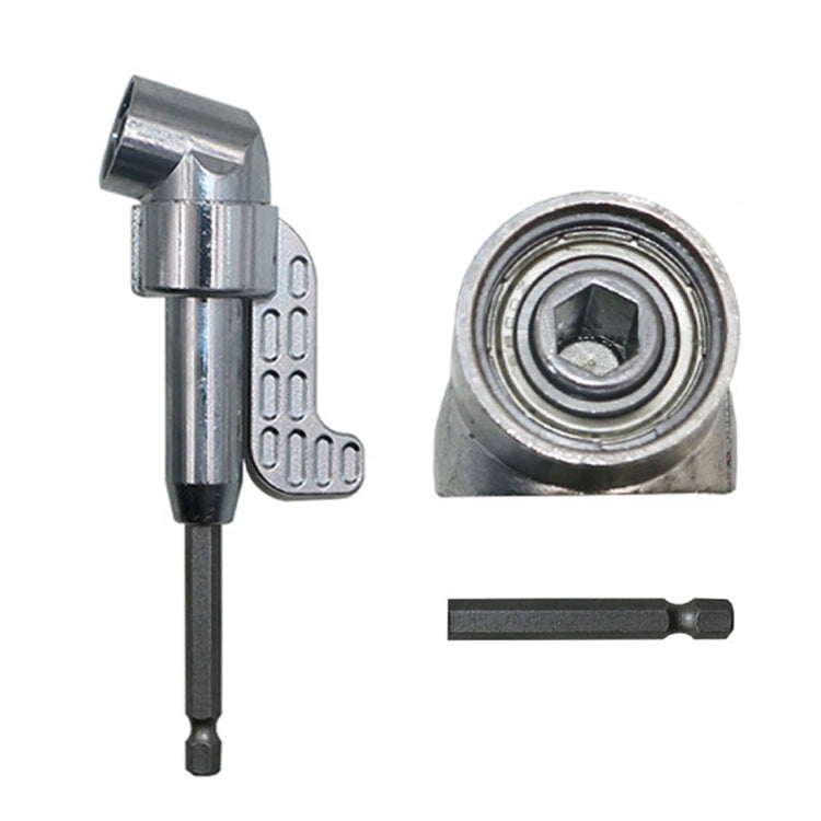 Adattatore per presa per cacciavite magnetico esagonale da 7 mm con estensione punta per trapano ad angolo retto da 105 gradi, Short Type, Long Type