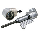 Adattatore per presa per cacciavite magnetico esagonale da 7 mm con estensione punta per trapano ad angolo retto da 105 gradi, Short Type, Long Type