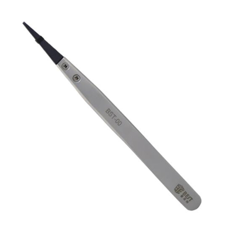 BEST BST-00 Straight Head Tweezers for Cell Phone/Computer Repair, BST-00