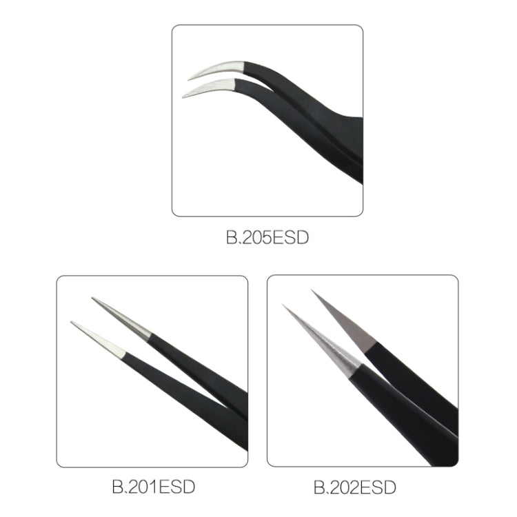 BEST BST-202ESD Best Electronic Tweezers for Hand Tools, BST-202ESD