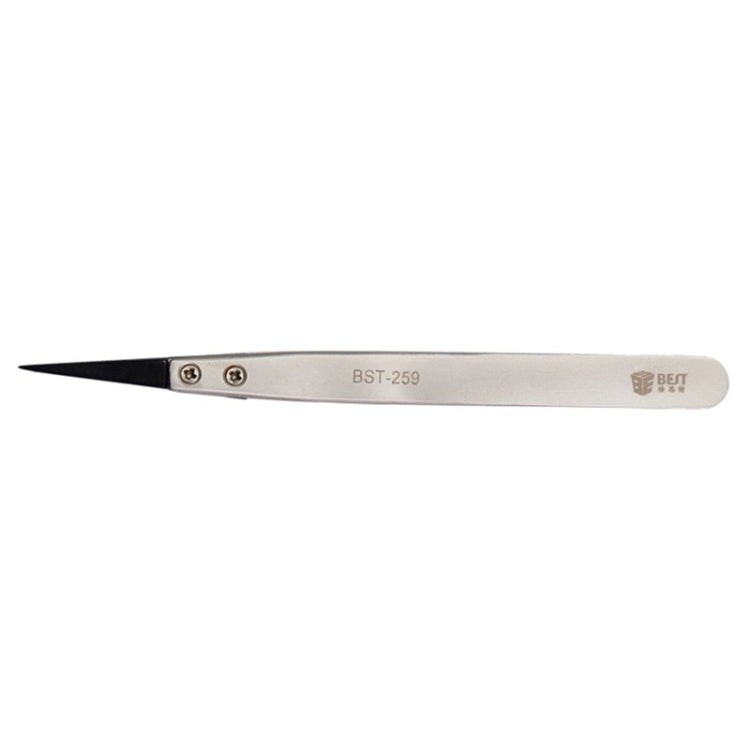 BEST Snti Stainless Steel Static Tweezers BST-259, BST-259