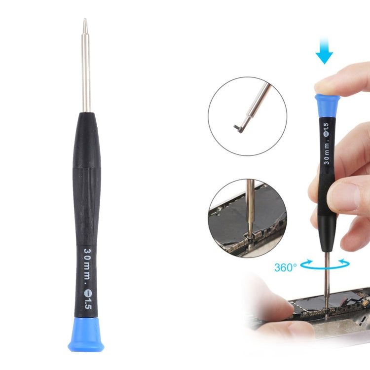 JF-614 1.5 Word Screwdriver for Mobile Phone Repair Tool Metal + Plastic, 1.5 Slot