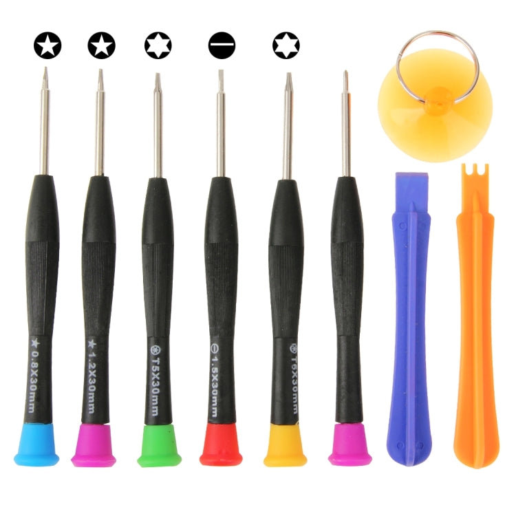 9 in 1 Professional Screwdriver Repair Open Tool Kit for iPhone 6 & 6s / iPhone 5 & 5S, 8026