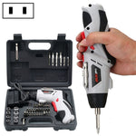 Set di cacciaviti elettrici per trapano elettrico multifunzionale per uso domestico da 4,8 V. Spina americana, US Plug