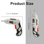 Set di cacciaviti elettrici per trapano elettrico multifunzionale per uso domestico da 4,8 V. Spina americana, US Plug