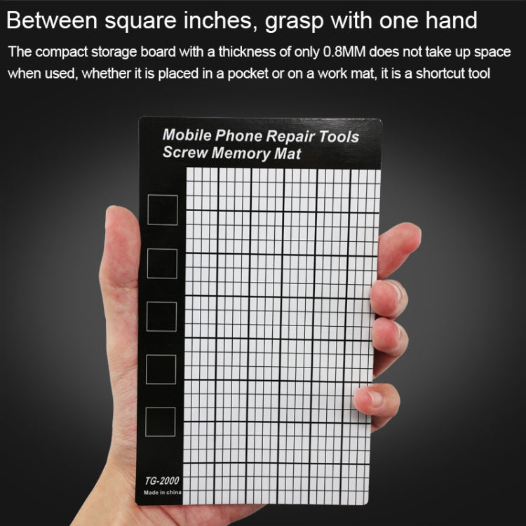 Universal Magnetic Screw Mat for Phone Repair, Size: 14.5x9cm, 14.5x9cm