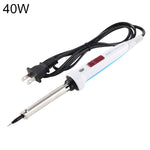 WLXY WL-1430 Saldatore elettrico a temperatura costante da 40 W con indicatore luminoso, CA 110 V, spina americana, 40W