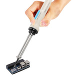 WLXY WL-1930 Saldatore elettrico regolabile a doppia temperatura da 30 W, CA 110 V, spina americana, 30W