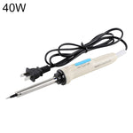 WLXY WL-1930 Saldatore elettrico regolabile a doppia temperatura da 40 W, CA 110 V, spina americana, 40W
