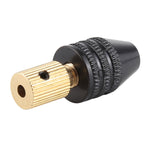 WLXY DIY003 Albero per trapano mini mandrino per smerigliatrice elettrica da 0,5-3 mm con chiave, foro interno da 3,17 mm, WL-DIY003 3.17mm
