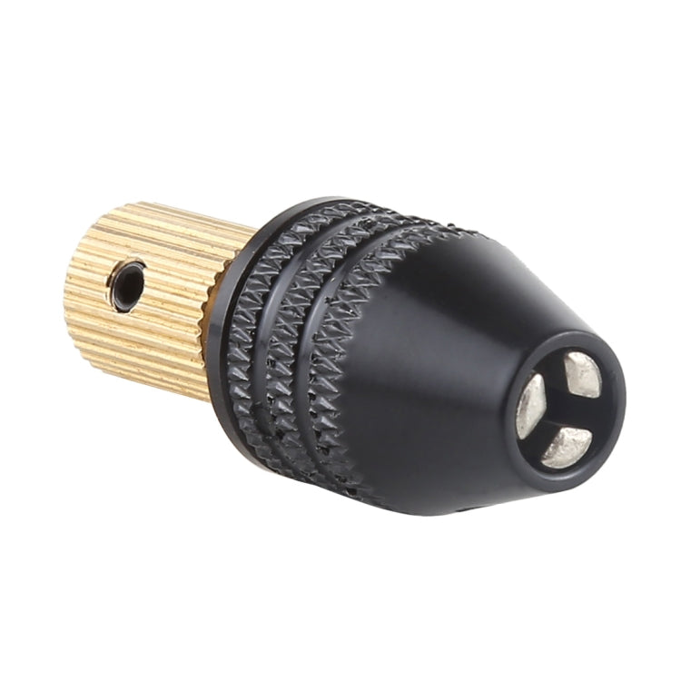 WLXY DIY003 Albero per trapano mini mandrino per smerigliatrice elettrica da 0,5-3 mm con chiave, foro interno da 2,35 mm, WL-DIY003 2.35mm