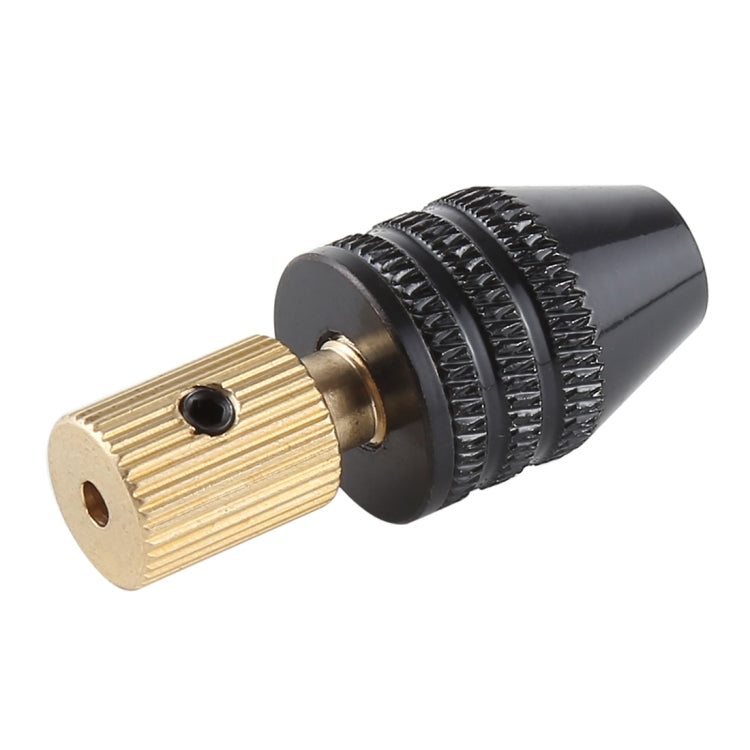 WLXY DIY003 Albero per trapano mini mandrino per smerigliatrice elettrica da 0,5-3 mm con chiave, foro interno da 2,35 mm, WL-DIY003 2.35mm