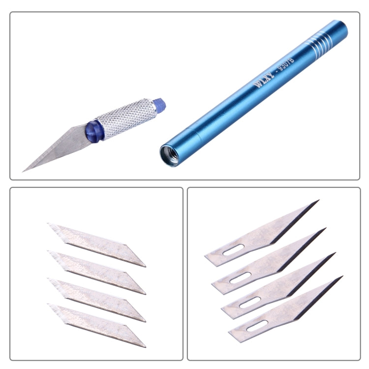 Coltello da intaglio con 8 lame per riparazione smartphone