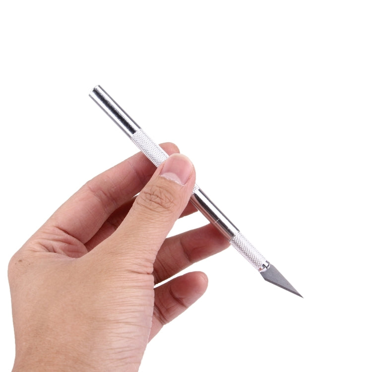WLXY-9308 Coltello da intaglio in metallo Strumento professionale per la riparazione del telefono cellulare con 6 lame, WLXY-9308