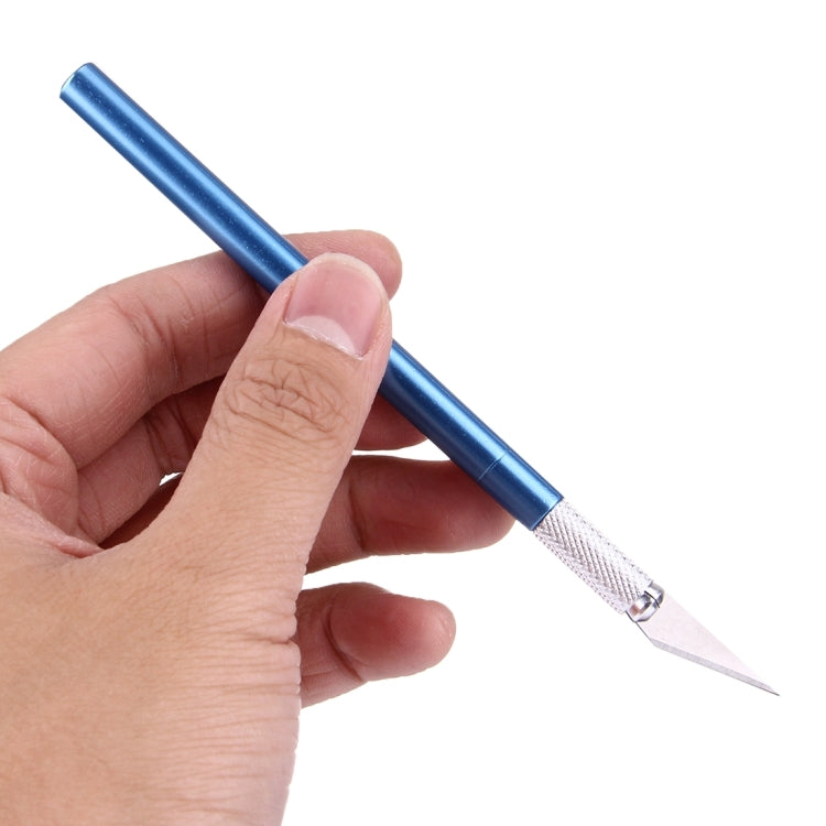WLXY-9309 Coltello da intaglio in metallo Strumento professionale per la riparazione del telefono cellulare con 6 lame, WLXY-9309